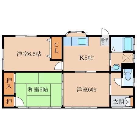 西小野住宅　４号棟の物件間取画像